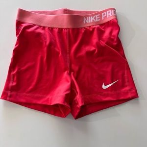 Nike Pro spandex shorts